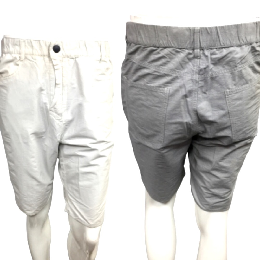Men’s Size L 2-1 Grey & White Shorts
